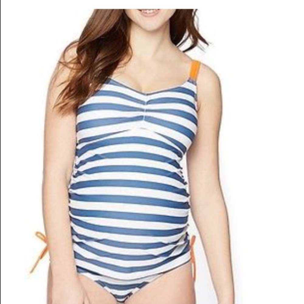 Motherhood Tankini with Bottoms